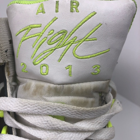 Nike Flight 13 White Mens US 9.5 - Picture 8 of 8